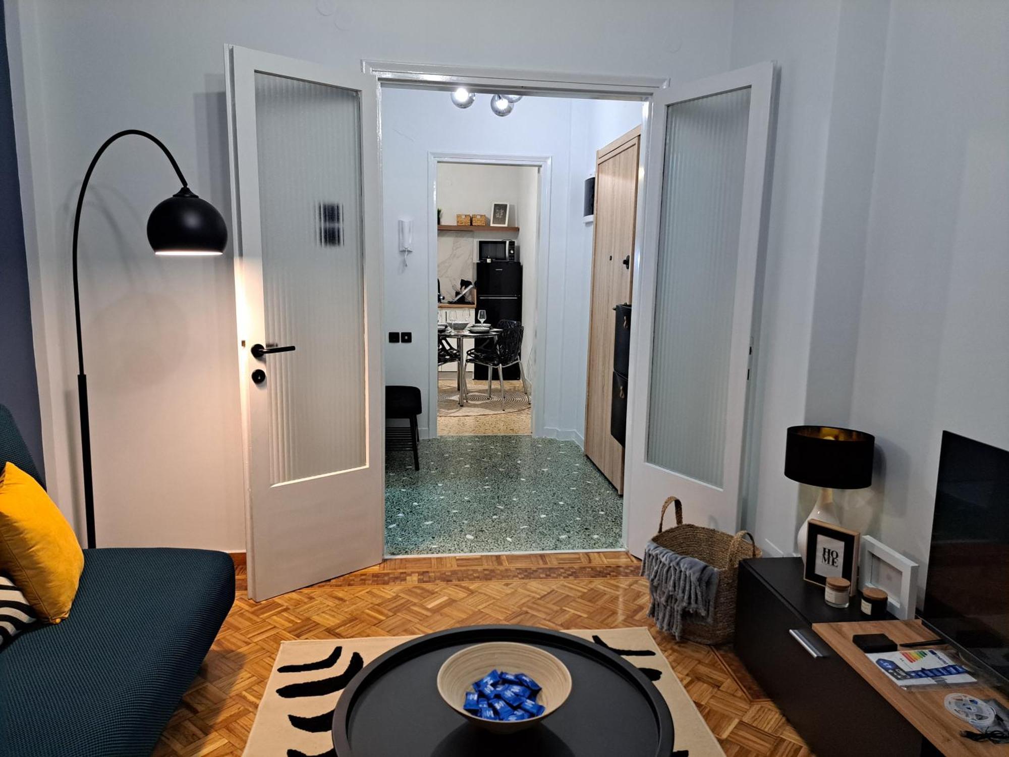 Stylish City Center Apartment Serres Ngoại thất bức ảnh